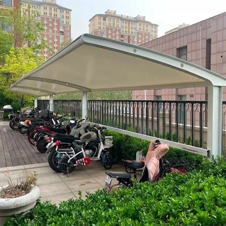 平果县膜结构电动车棚